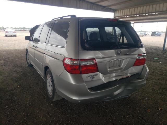 Photo 3 from auction – 2006 HONDA ODYSSEY EX with VIN 5FNRL38796B021537