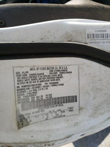 Photo 10 from auction – 1999 FORD TAURUS with VIN 1FAFP5221XG191856