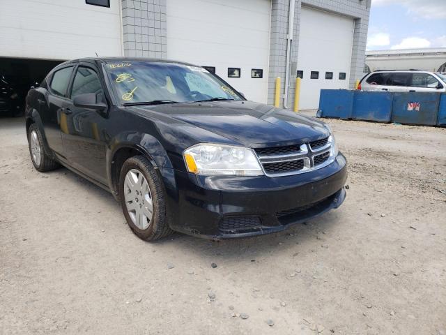 DODGE AVENGER SE 2013 with VIN 1C3CDZAB3DN596370 - Photo from auction