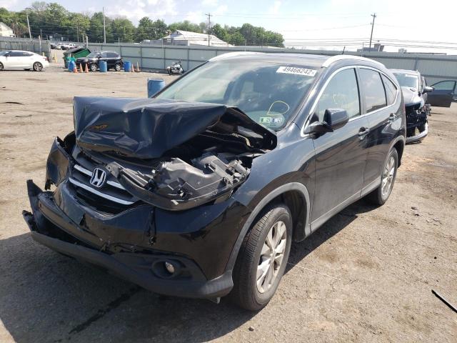 Photo 2 from auction – 2014 HONDA CR-V EXL with VIN 2HKRM4H71EH649496