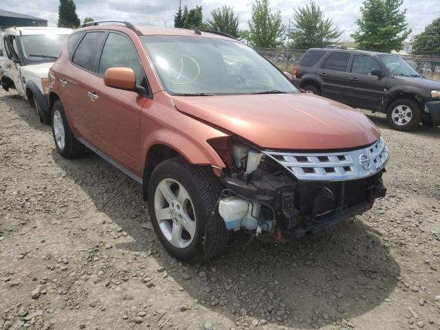 NISSAN MURANO SL 2003 with VIN JN8AZ08W73W228733 - Photo from auction