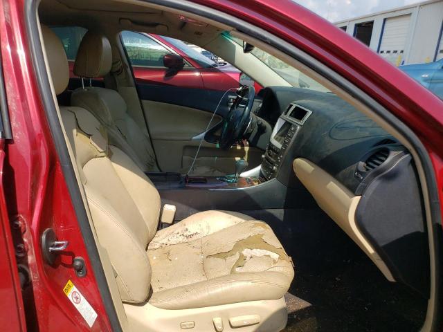 Photo 5 from auction – 2008 LEXUS IS 250 with VIN JTHBK262485072890