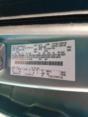 Photo 10 from auction – 2013 FORD ESCAPE TIT with VIN 1FMCU0J96DUD37880