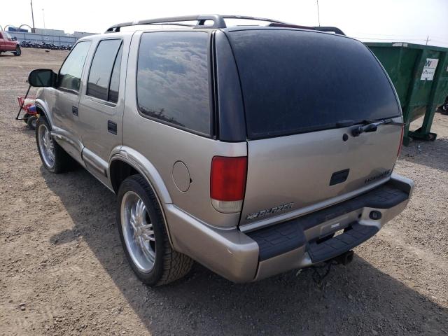 Photo 3 from auction – 2001 CHEVROLET BLAZER with VIN 1GNDT13W712226631