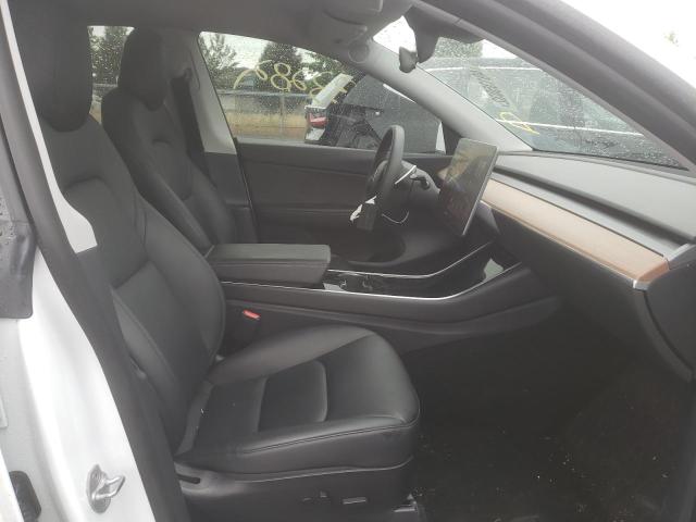 Photo 5 from auction – 2020 TESLA MODEL Y with VIN 5YJYGDEE8LF006581