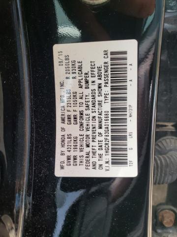 Photo 10 from auction – 2016 HONDA ACCORD EXL with VIN 1HGCR2F83GA016680