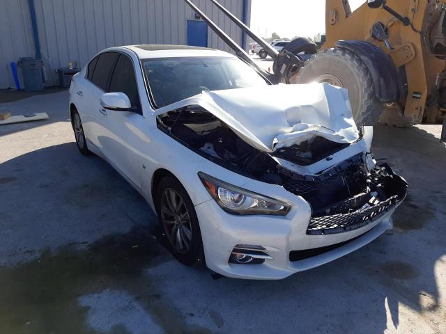 INFINITI Q50 BASE 2015 with VIN JN1BV7AP7FM338305 - Photo from auction