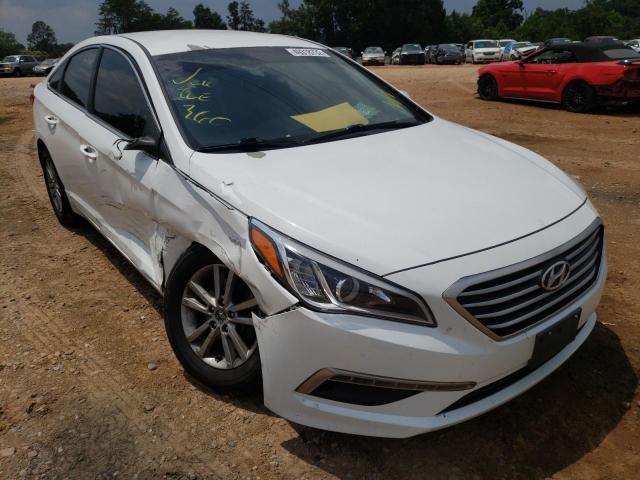 HYUNDAI SONATA SE 2015 with VIN 5NPE24AF9FH163901 - Photo from auction