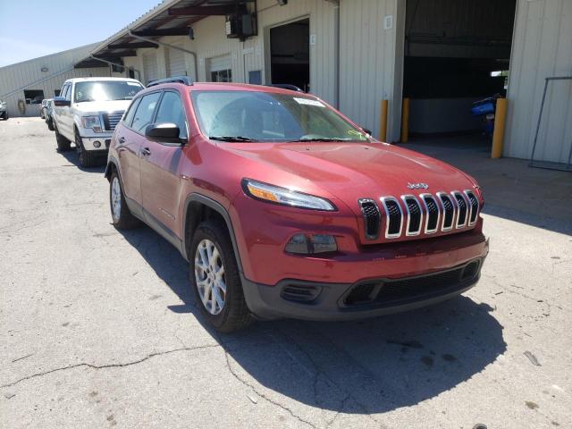 Photo 1 from auction – 2016 JEEP CHEROKEE S with VIN 1C4PJLAB7GW135514