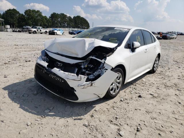 Photo 2 from auction – 2022 TOYOTA COROLLA LE with VIN JTDEPMAE8N3014365