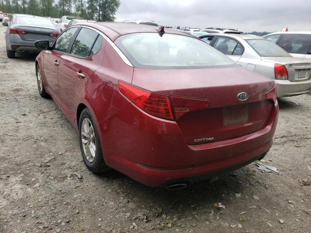 Photo 3 from auction – 2011 KIA OPTIMA LX with VIN KNAGM4A71B5157013
