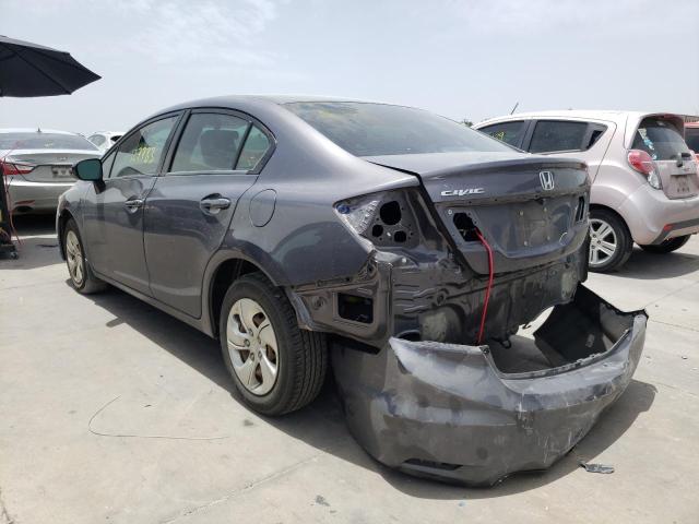Photo 3 from auction – 2014 HONDA CIVIC LX with VIN 19XFB2F59EE050607