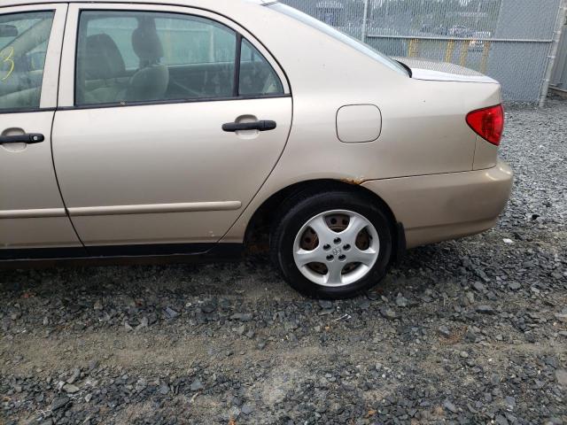 Photo 9 from auction – 2008 TOYOTA COROLLA CE with VIN 2T1BR32E98C855953