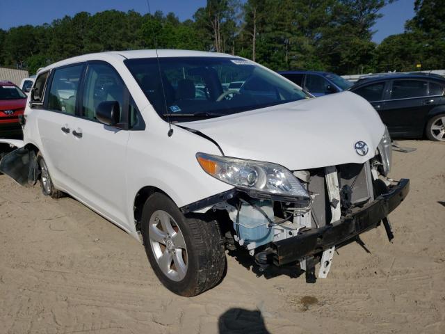 TOYOTA SIENNA 2011 with VIN 5TDZK3DC0BS031420 - Photo from auction