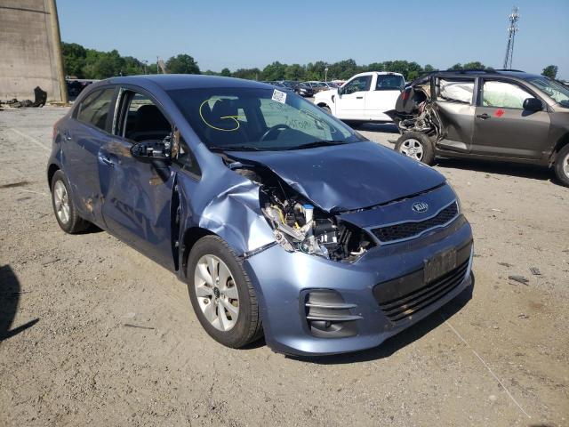 KIA RIO EX 2017 with VIN KNADN5A35H6011073 - Photo from auction