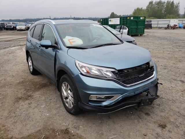 Photo 1 from auction – 2015 HONDA CR-V EXL with VIN 5J6RM4H72FL006341