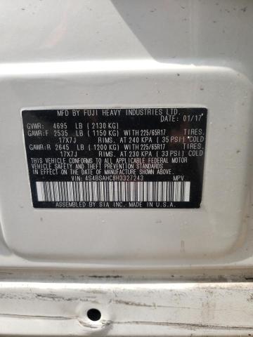 Снимка 10 от търг – 2017 SUBARU OUTBACK 2. с VIN 4S4BSAHC8H3327243
