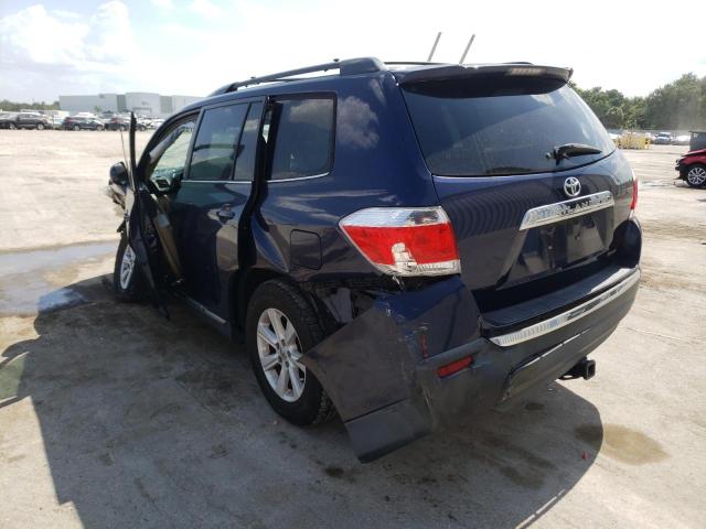 Photo 3 from auction – 2013 TOYOTA HIGHLANDER with VIN 5TDZK3EH5DS121062