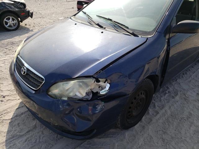 Photo 9 from auction – 2007 TOYOTA COROLLA CE with VIN JTDBR32E170137001