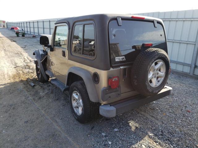 Photo 3 from auction – 2005 JEEP WRANGLER X with VIN 1J4FA39S75P325847