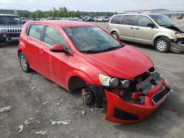 CHEVROLET SONIC LT 2014 with VIN 1G1JC6SH6E4240258 - Photo from auction