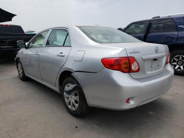 Photo 3 from auction – 2009 TOYOTA COROLLA BA with VIN JTDBL40E999044378