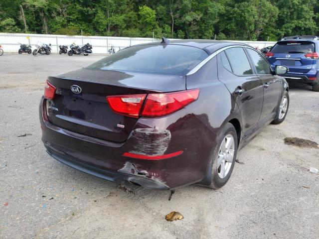 Photo 4 from auction – 2014 KIA OPTIMA LX with VIN 5XXGM4A7XEG310202