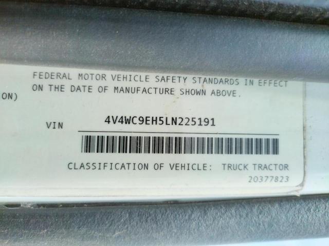 Photo 10 from auction – 2020 VOLVO VNR with VIN 4V4WC9EH5LN225191