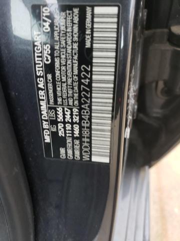 Photo 10 from auction – 2011 MERCEDES-BENZ E 350 4MAT with VIN WDDHH8HB4BA227422