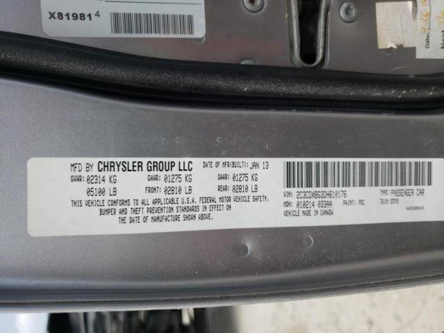 Photo 10 from auction – 2013 DODGE CHARGER SE with VIN 2C3CDXBG3DH610176