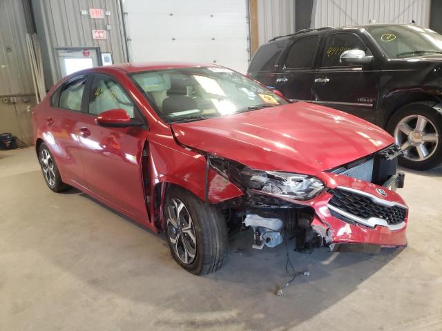 KIA FORTE FE 2020 with VIN 3KPF24AD8LE187111 - Photo from auction