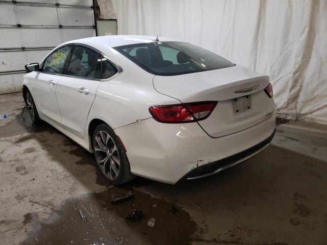 Photo 3 from auction – 2016 CHRYSLER 200 C with VIN 1C3CCCCB7GN146948