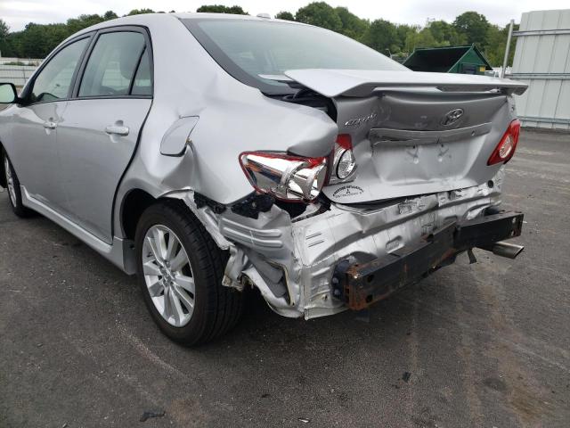 Photo 9 from auction – 2009 TOYOTA COROLLA BA with VIN 2T1BU40E99C150076