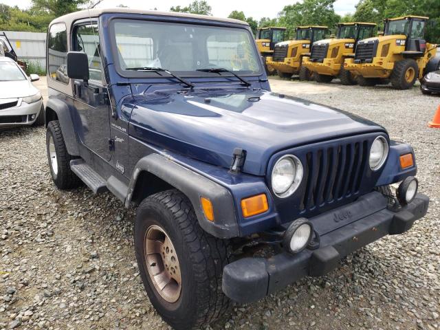 JEEP WRANGLER / 2002 with VIN 1J4FA49S92P751623 - Photo from auction