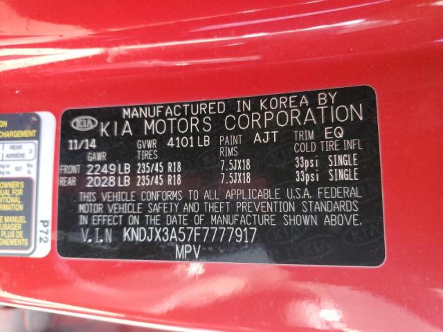 Photo 10 from auction – 2015 KIA SOUL ! with VIN KNDJX3A57F7777917