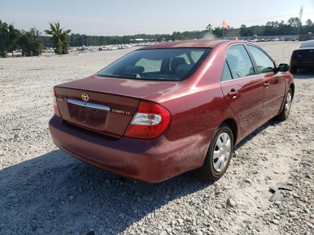 Photo 4 from auction – 2002 TOYOTA CAMRY LE with VIN 4T1BE32K62U023767