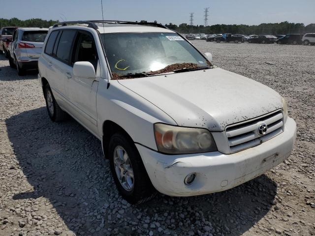 TOYOTA HIGHLANDER 2007 with VIN JTEGP21A970141765 - Photo from auction