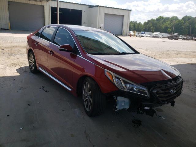 HYUNDAI SONATA SPO 2016 with VIN 5NPE34AFXGH396409 - Photo from auction