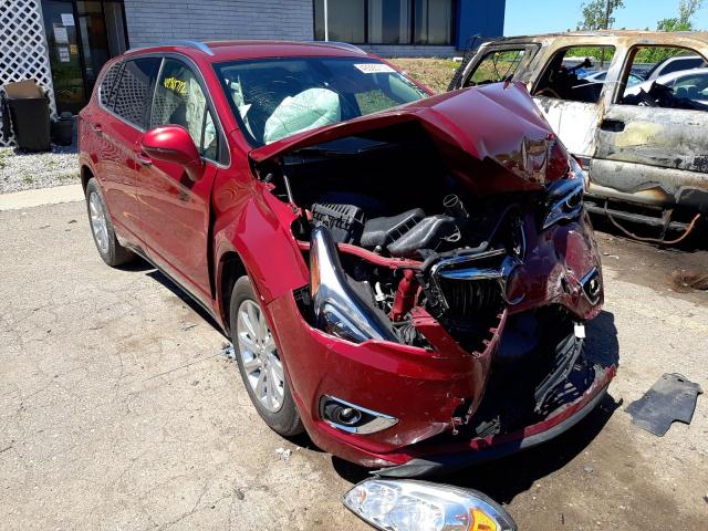 BUICK ENVISION E 2019 with VIN LRBFX2SA3KD026139 - Photo from auction