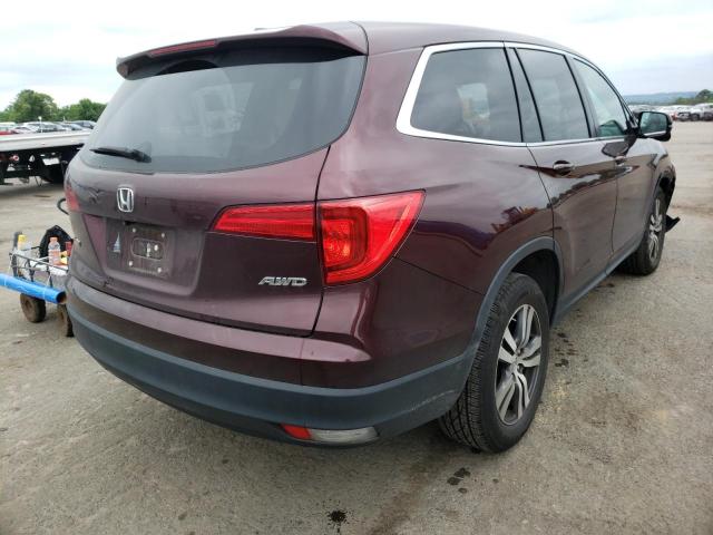Photo 4 from auction – 2016 HONDA PILOT EXL with VIN 5FNYF6H63GB125258