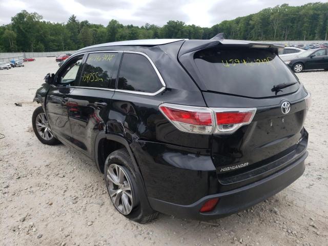 Photo 3 from auction – 2015 TOYOTA HIGHLANDER with VIN 5TDJKRFH6FS101078