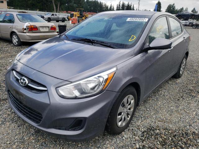 Photo 2 from auction – 2016 HYUNDAI ACCENT SE with VIN KMHCT4AEXGU068908