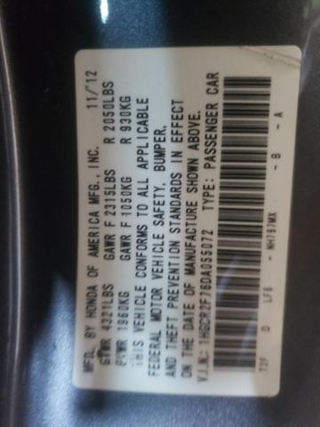 Photo 10 from auction – 2013 HONDA ACCORD EX with VIN 1HGCR2F76DA055072