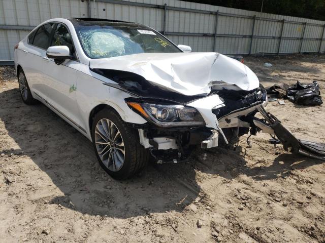 GENESIS G80 BASE 2017 with VIN KMHGN4JE4HU176860 - Photo from auction