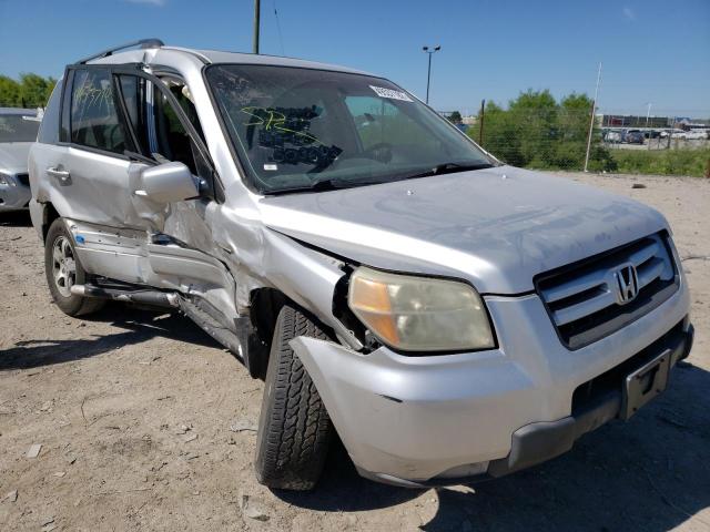 HONDA PILOT EX 2006 with VIN 2HKYF185X6H503683 - Photo from auction