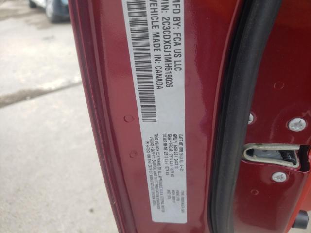 Photo 10 from auction – 2021 DODGE CHARGER SC with VIN 2C3CDXGJ1MH619026