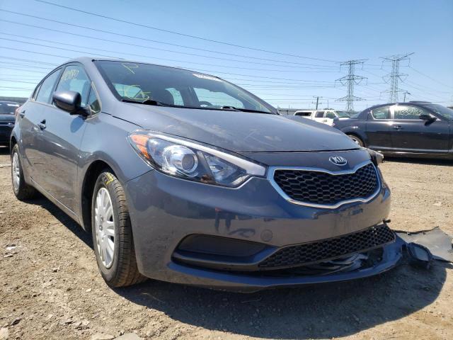KIA FORTE LX 2016 with VIN KNAFK4A6XG5567115 - Photo from auction