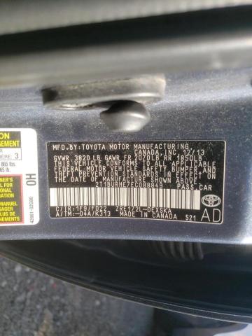 Photo 10 from auction – 2014 TOYOTA COROLLA L with VIN 2T1BURHE7EC088849