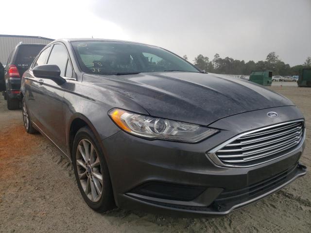 FORD FUSION SE 2017 with VIN 3FA6P0H79HR137348 - Photo from auction