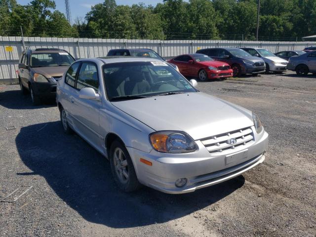HYUNDAI ACCENT 2003 with VIN KMHCG35C73U241625 - Photo from auction